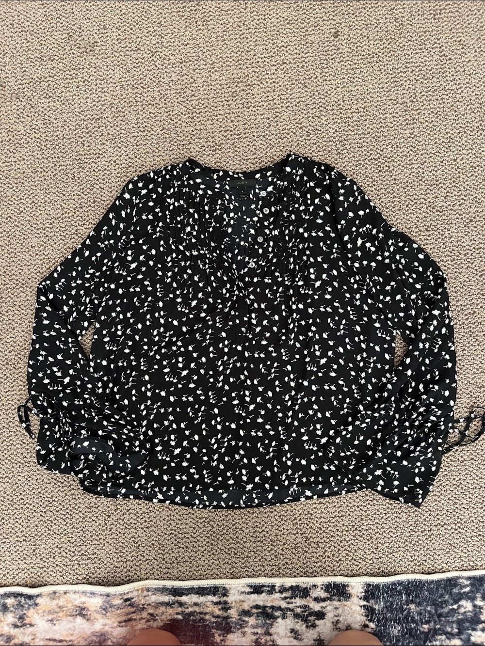 J.crew floral long sleeve